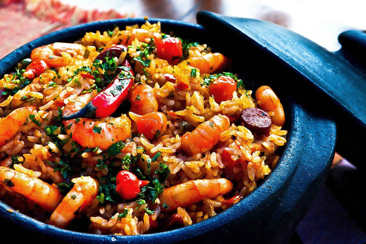 Seafood rice